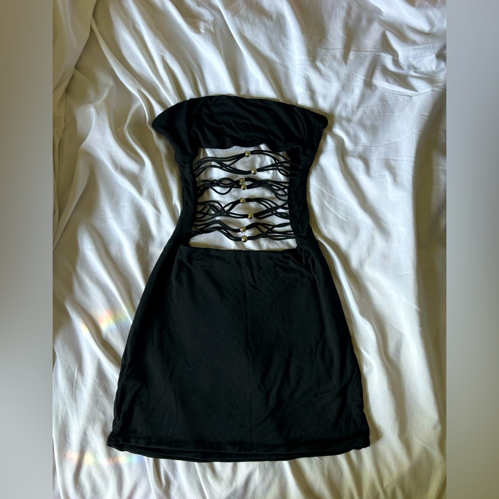 CARTER MINI DRESS BLACK